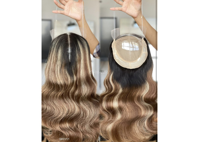 Peruca Partiala Super Volum Balayage #B8